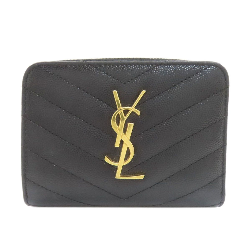 Saint Laurent Yves Sanro Wallet Leather