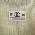Chanel CC Logo Silver Wallet — view 7