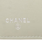 Chanel CC Logo Silver Wallet — view 8