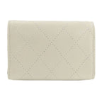 Chanel CC Logo Silver Wallet — view 2
