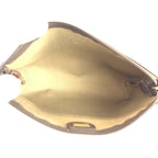 Gucci Beige Brown GG Supreme Canvas Leather Clutch — view 7