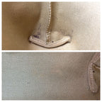Gucci Beige Brown GG Supreme Canvas Leather Clutch — view 5