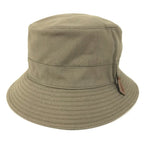 Hermes Hat Zip Up Cotton Khaki