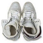Gucci Logo Embroidery Metallic Cles Lace Up Belt Sneaker — view 4