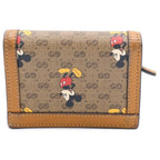 Gucci Disney Interlocking Card Case Brown — view 2