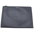 Saint Laurent Paris Clutch Case Pouch Leather Black