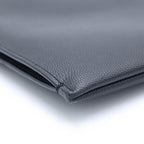 Saint Laurent Paris Clutch Case Pouch Leather Black — view 6