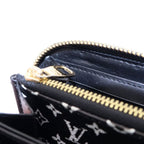 Louis Vuitton Jungle Zippy Wallet Card Case White Yellow Zebra Pattern Gold — view 6