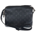 Louis Vuitton Monogram Eclipse Trio Messenger Shoulder Bag Black — view 2