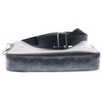 Louis Vuitton Monogram Eclipse Trio Messenger Shoulder Bag Black — view 4