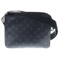 Louis Vuitton Monogram Eclipse Trio Messenger Shoulder Bag Black