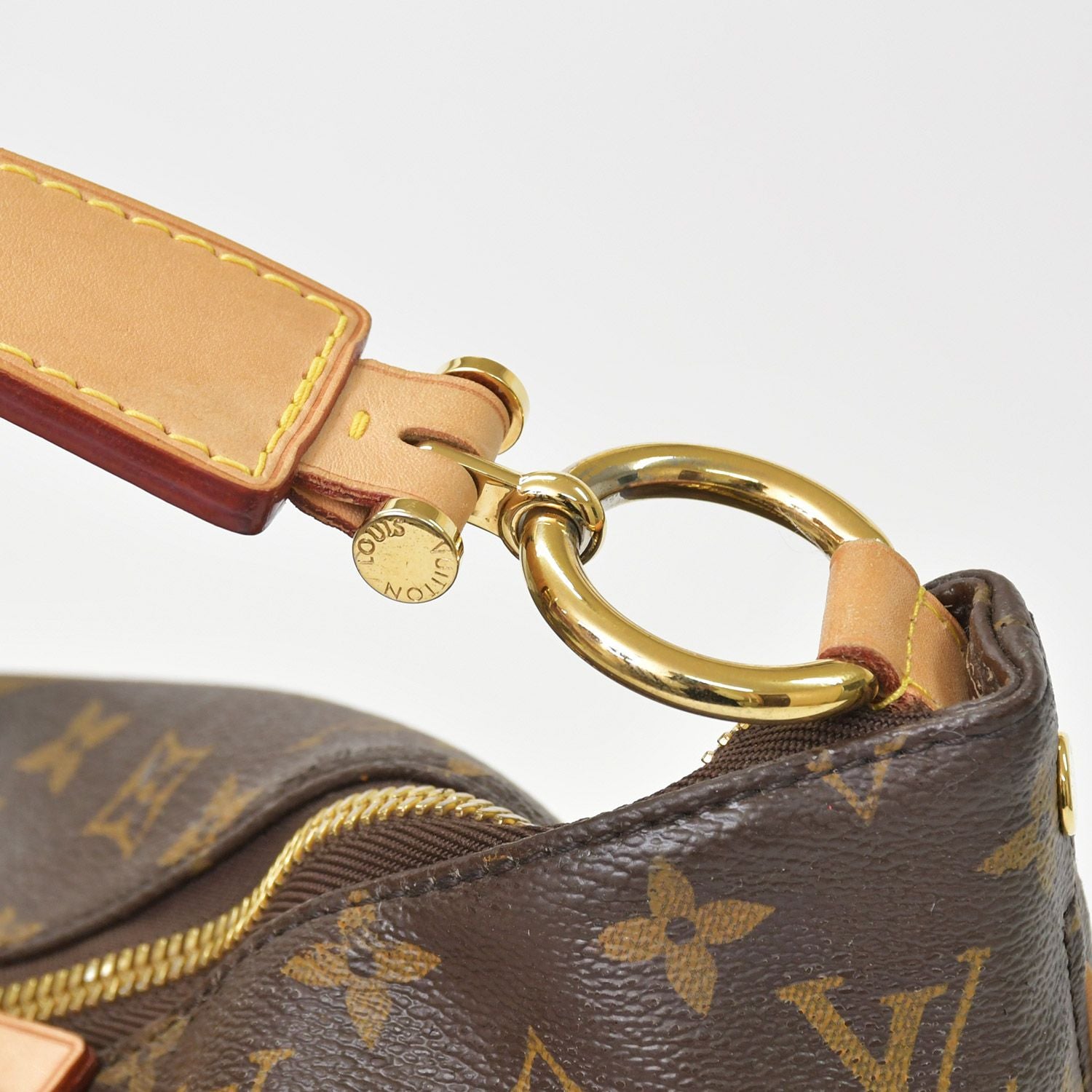 Louis Vuitton Monogram Sully MM Bag Gold — view 5