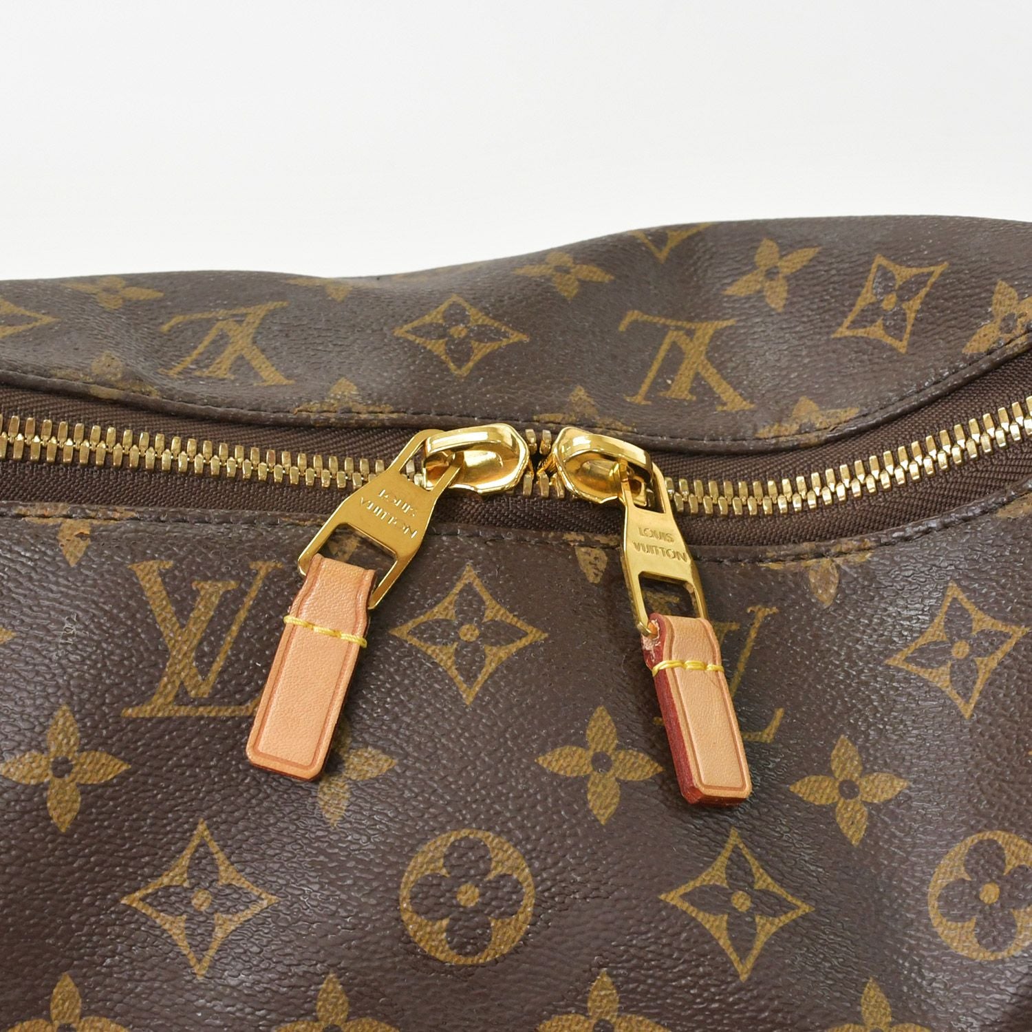 Louis Vuitton Monogram Sully MM Bag Gold — view 6