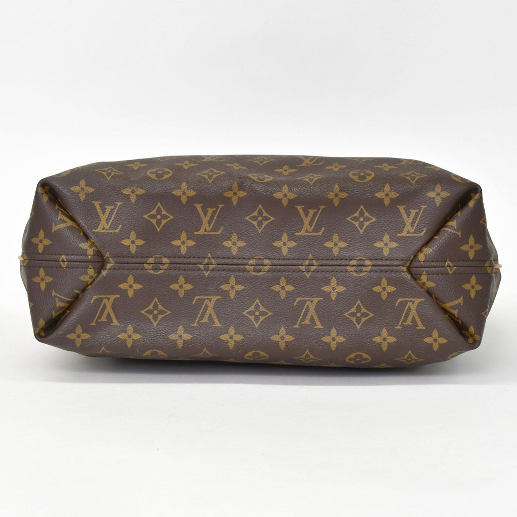 Louis Vuitton Monogram Sully MM Bag Gold — view 8