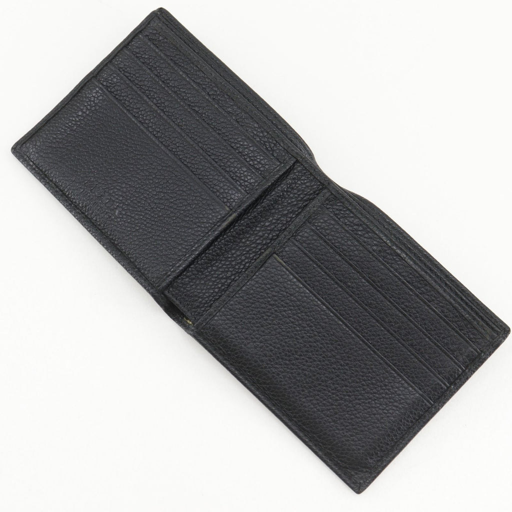 Prada 2 Leather Nero Black Wallet — view 5