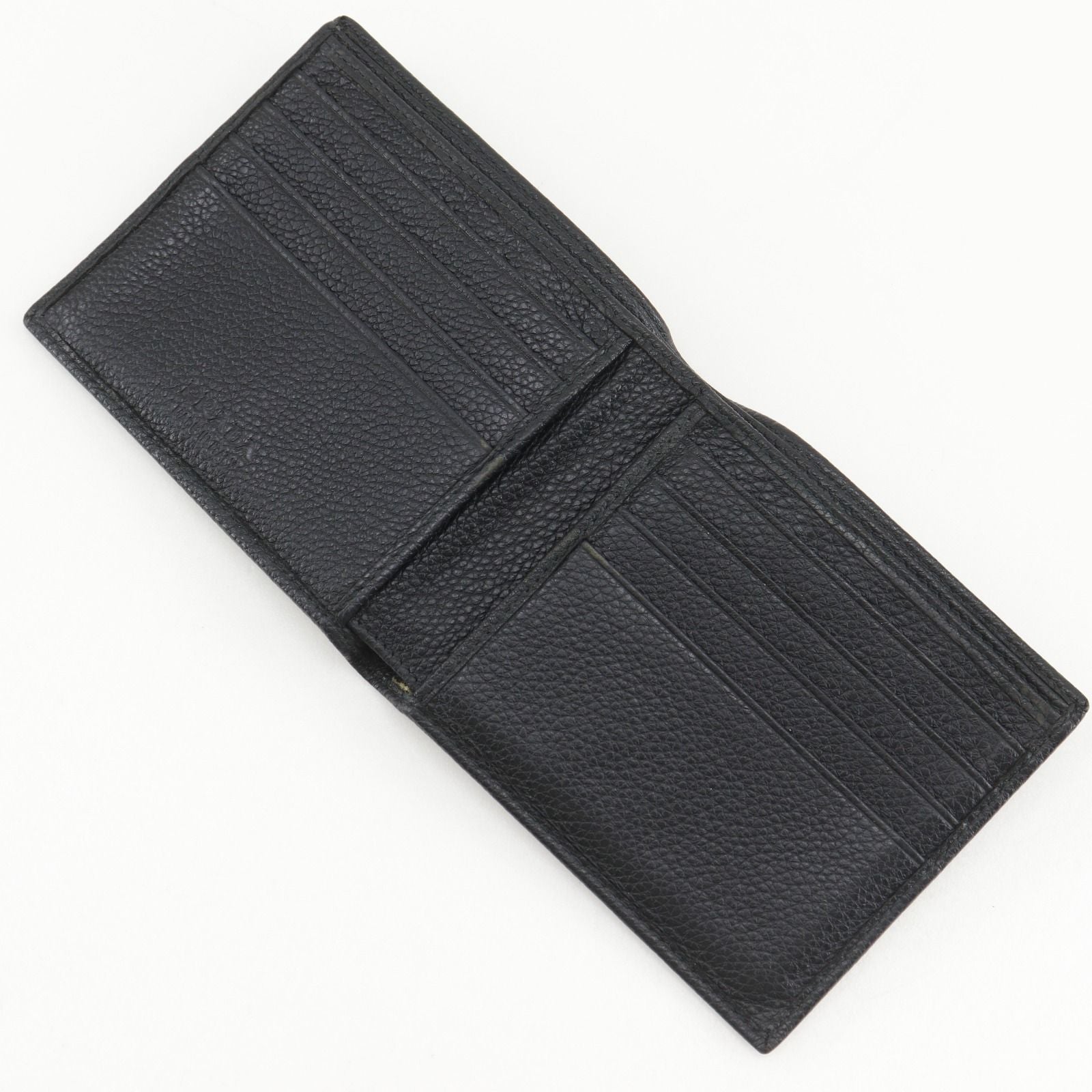 Prada 2 Leather Nero Black Wallet — view 5