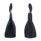 Gucci Black Gold Suede 007 Tote — view 7