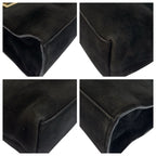 Gucci Black Gold Suede 007 Tote — view 3