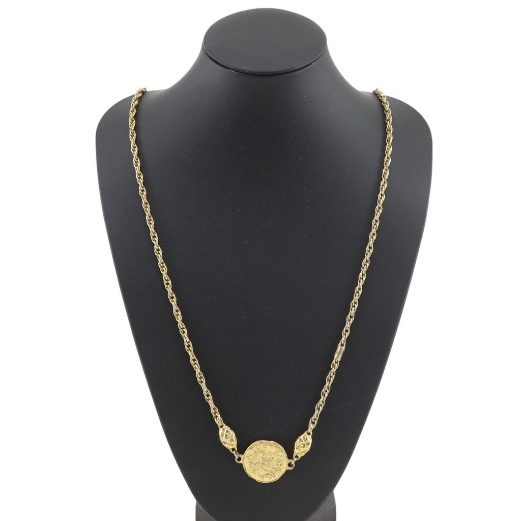 Chanel CC Logo Vintage Necklace — view 2