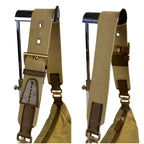 Prada Triangle Logo Shoulder Bag Bo Beige Brown — view 8