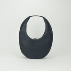 Hermes Folies Tote Shoulder Bag Courchevel Blue Indigo Navy Gold Round