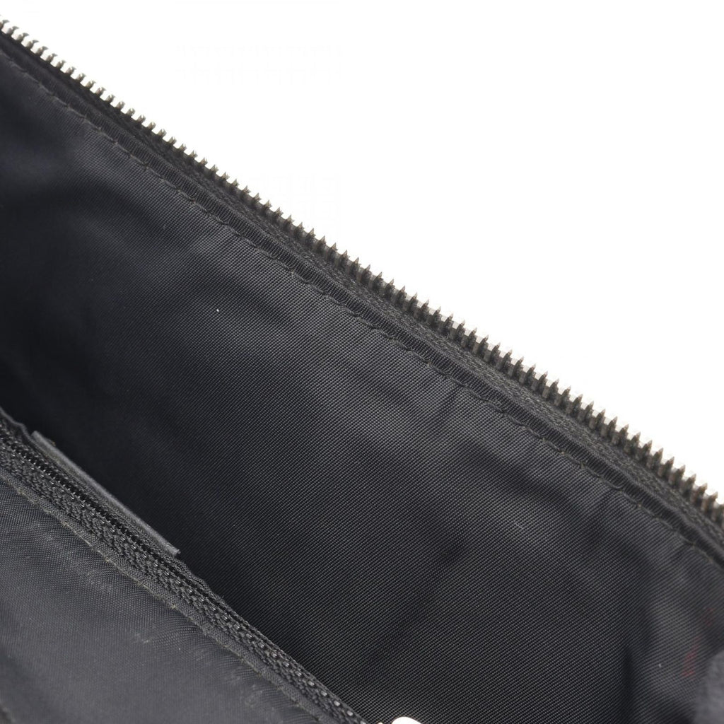 Dior Dio Shoulder Bag tosnine Tobta Black Canvas Leather SleLadyUse — view 9