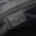 Dior Dio Shoulder Bag tosnine Tobta Black Canvas Leather SleLadyUse — view 4