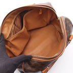 Celine Seri Handbag Brown Canvas Leather — view 3