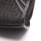 Fendi Handbag of Da Ninebrown Canvas Leather — view 8