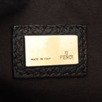 Fendi Handbag of Da Ninebrown Canvas Leather — view 4