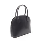 Celine Seri Handbag Sa Ninelelogo Black Leather Sa Ninele Logo — view 2