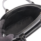 Celine Seri Handbag Sa Ninelelogo Black Leather Sa Ninele Logo — view 3
