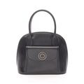 Celine Seri Handbag Sa Ninelelogo Black Leather Sa Ninele Logo