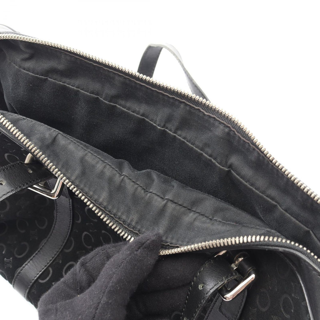 Celine Seri Shoulder Bag Black Leather — view 5