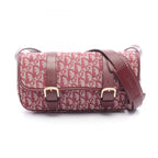 Dior Dio Shoulder Bag Tobta Canvas Leather