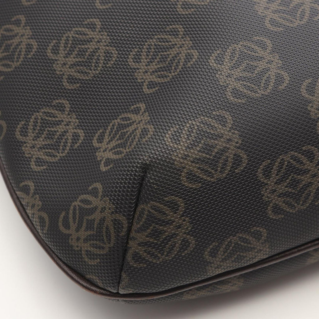 Loewe Shoulder Bag Anagram Da Ninebrown Canvas Leather — view 7