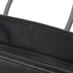 Celine Seri Handbag Sa Ninelelogo Black Nylon Leather — view 9