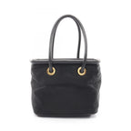 Celine Seri Handbag Sa Ninelelogo Black Nylon Leather