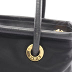 Celine Seri Handbag Sa Ninelelogo Black Nylon Leather — view 8