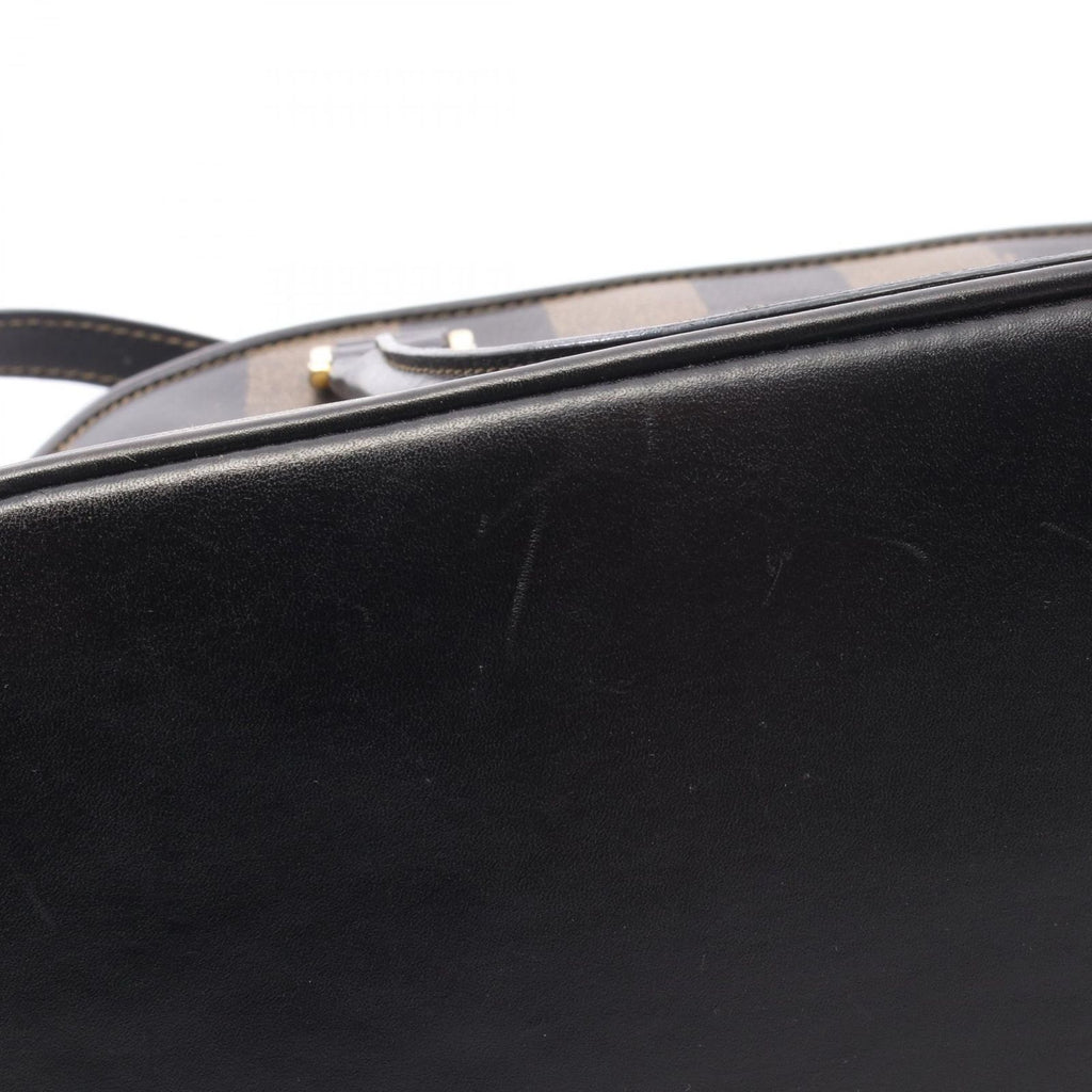 Fendi Shoulder Bag Pecan 2-Way Da Ninebrown Canvas Leather — view 7