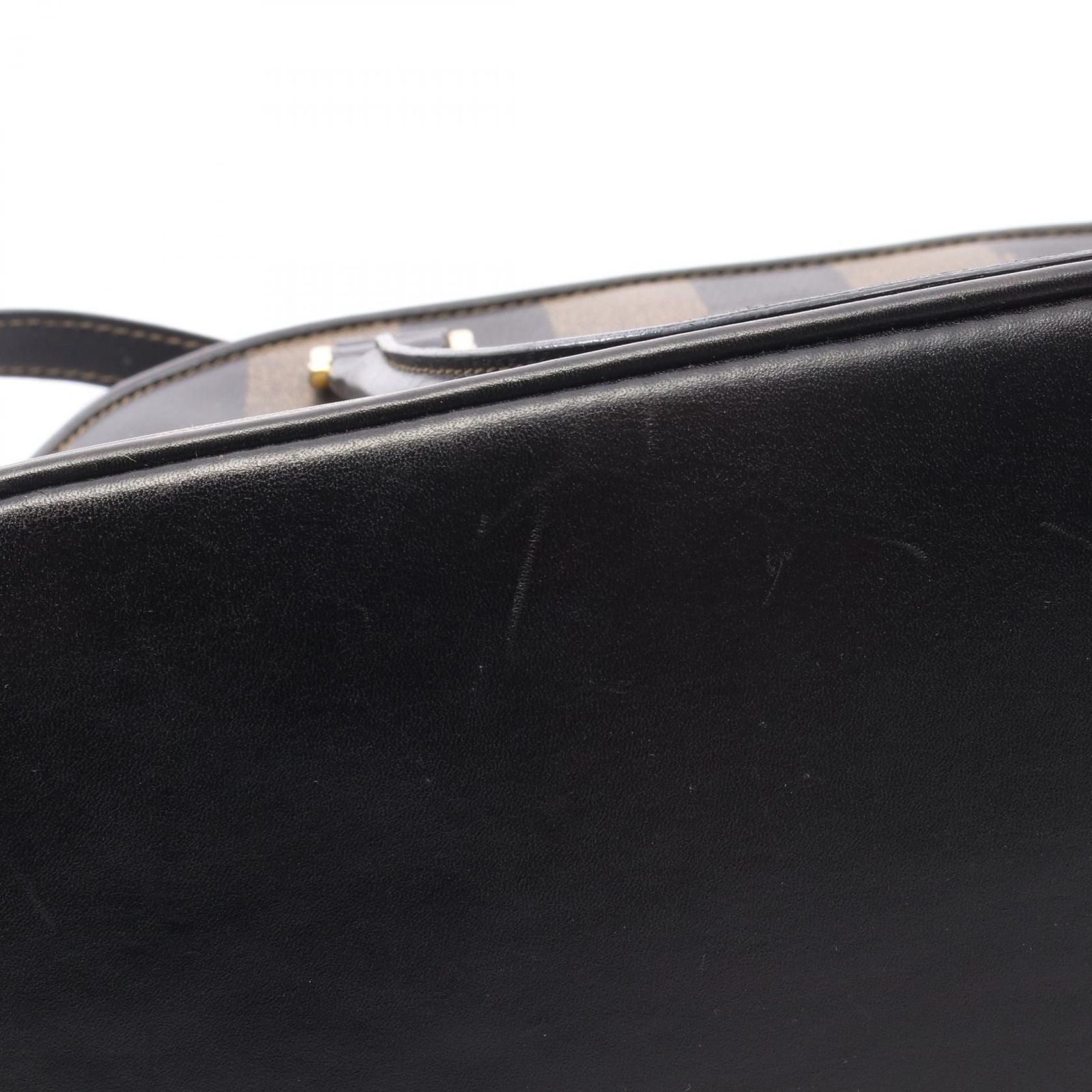 Fendi Shoulder Bag Pecan 2-Way Da Ninebrown Canvas Leather — view 7