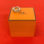 Hermes Enchainee Ring 925 Sterling Silver