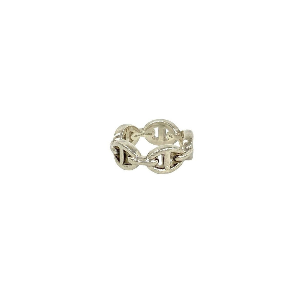 Hermes Enchainee Ring 925 Sterling Silver