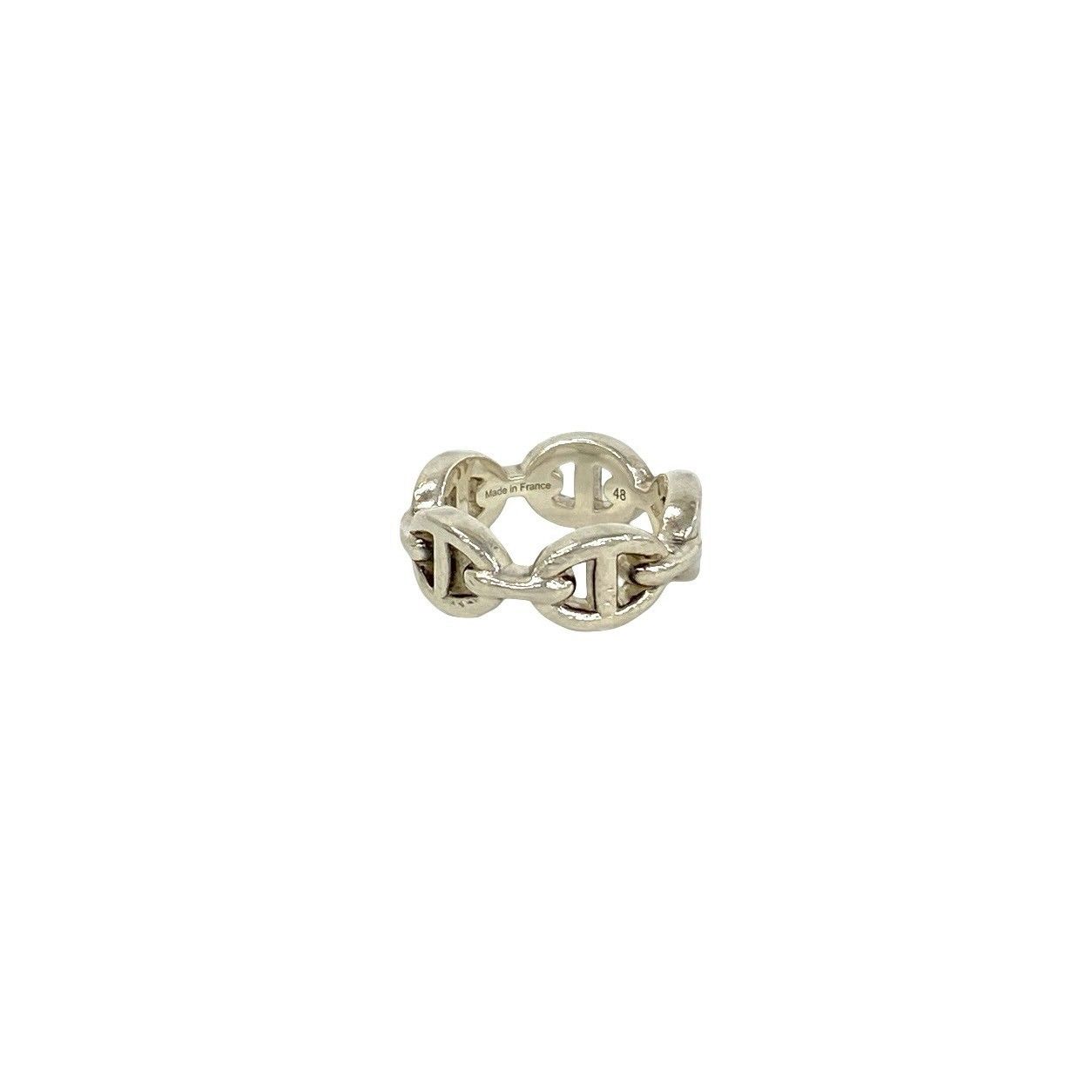 Hermes Enchainee Ring 925 Sterling Silver
