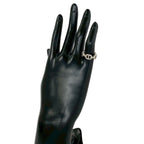 Hermes Enchainee Ring 925 Sterling Silver