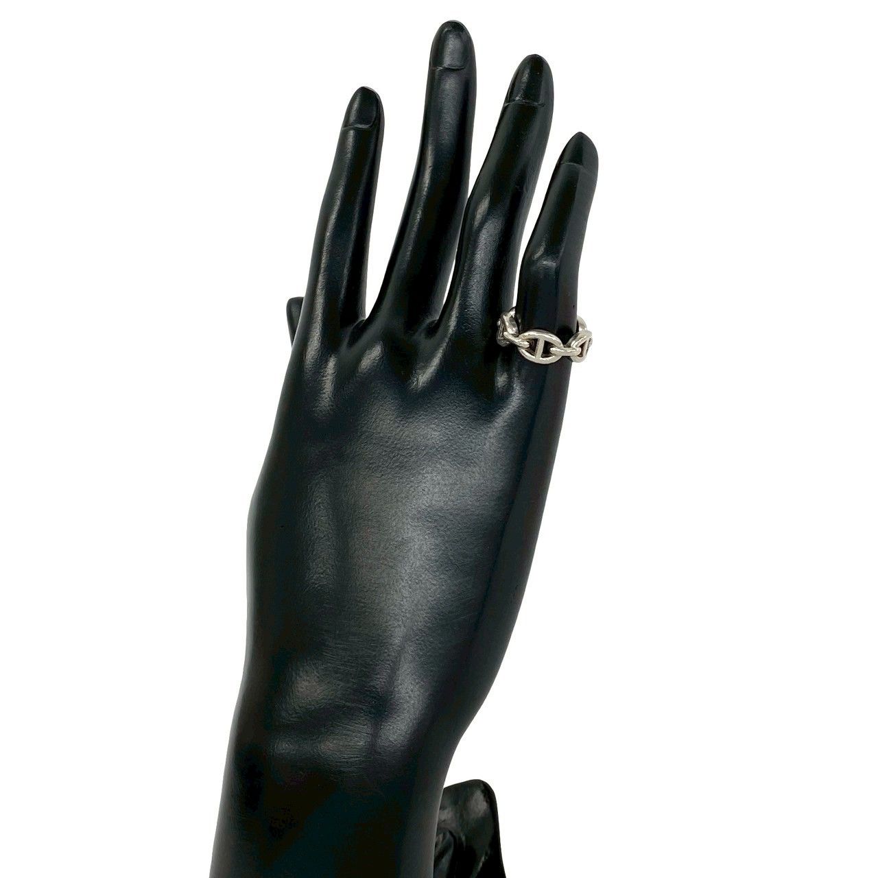 Hermes Enchainee Ring 925 Sterling Silver