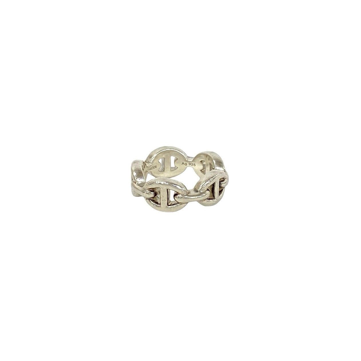 Hermes Enchainee Ring 925 Sterling Silver