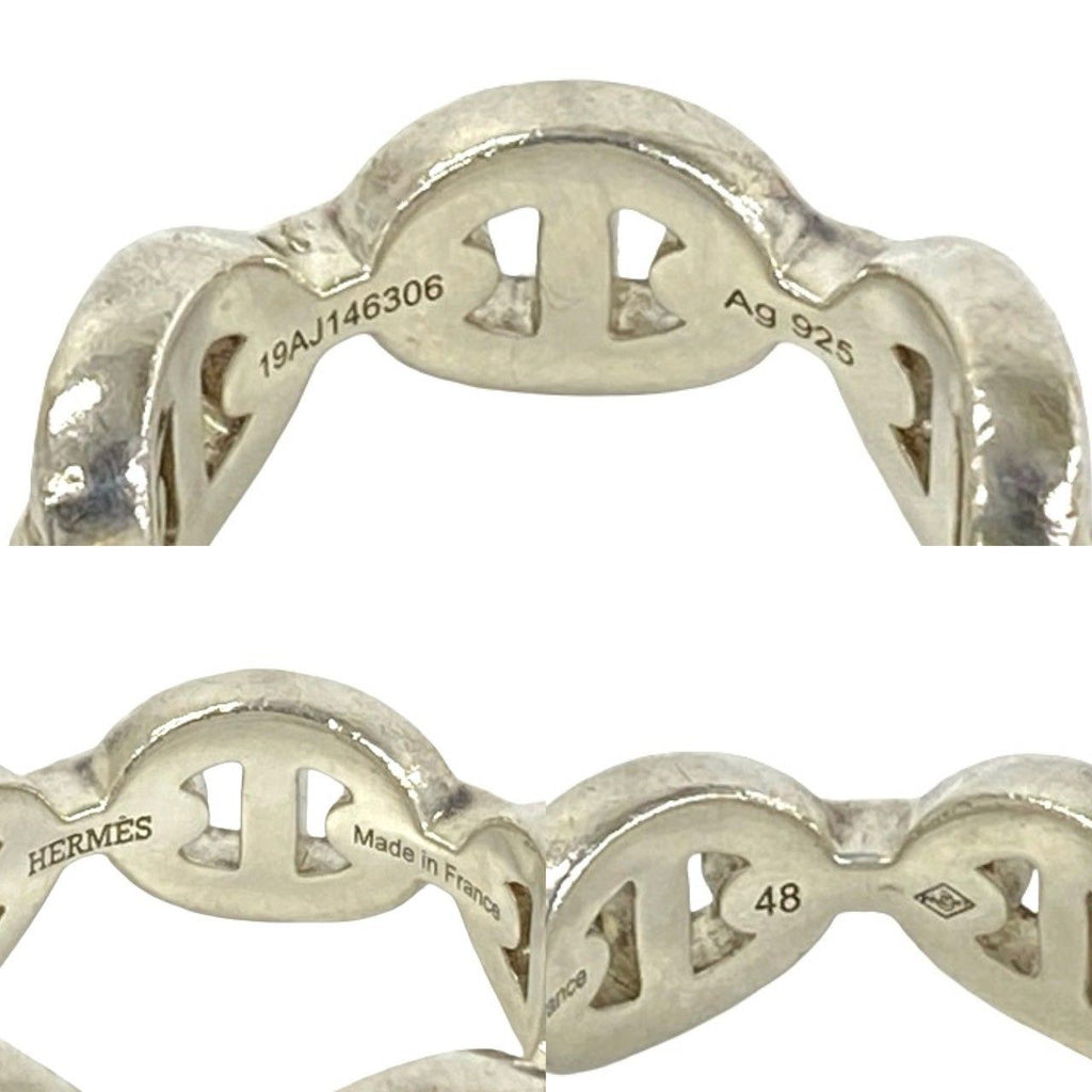 Hermes Enchainee Ring 925 Sterling Silver