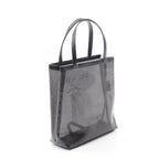 Prada Lada Tote Rete Paillettes Black Patent Leather Minitote — view 2