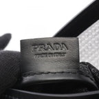 Prada Lada Tote Rete Paillettes Black Patent Leather Minitote — view 4